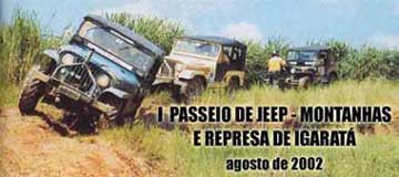 III Passeio de Jeep - Montanhas e Represas de IgaratÁ