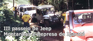 III Passeio de Jeep - Montanhas e Represas de IgaratÁ